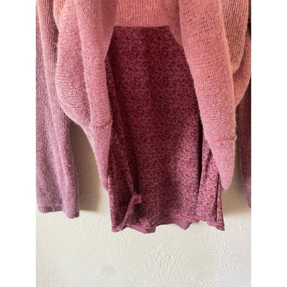 Catherine Lillywhite Mohair Boho Ditzy Floral Print Sweater Italy Cottagecore - Picture 6 of 7